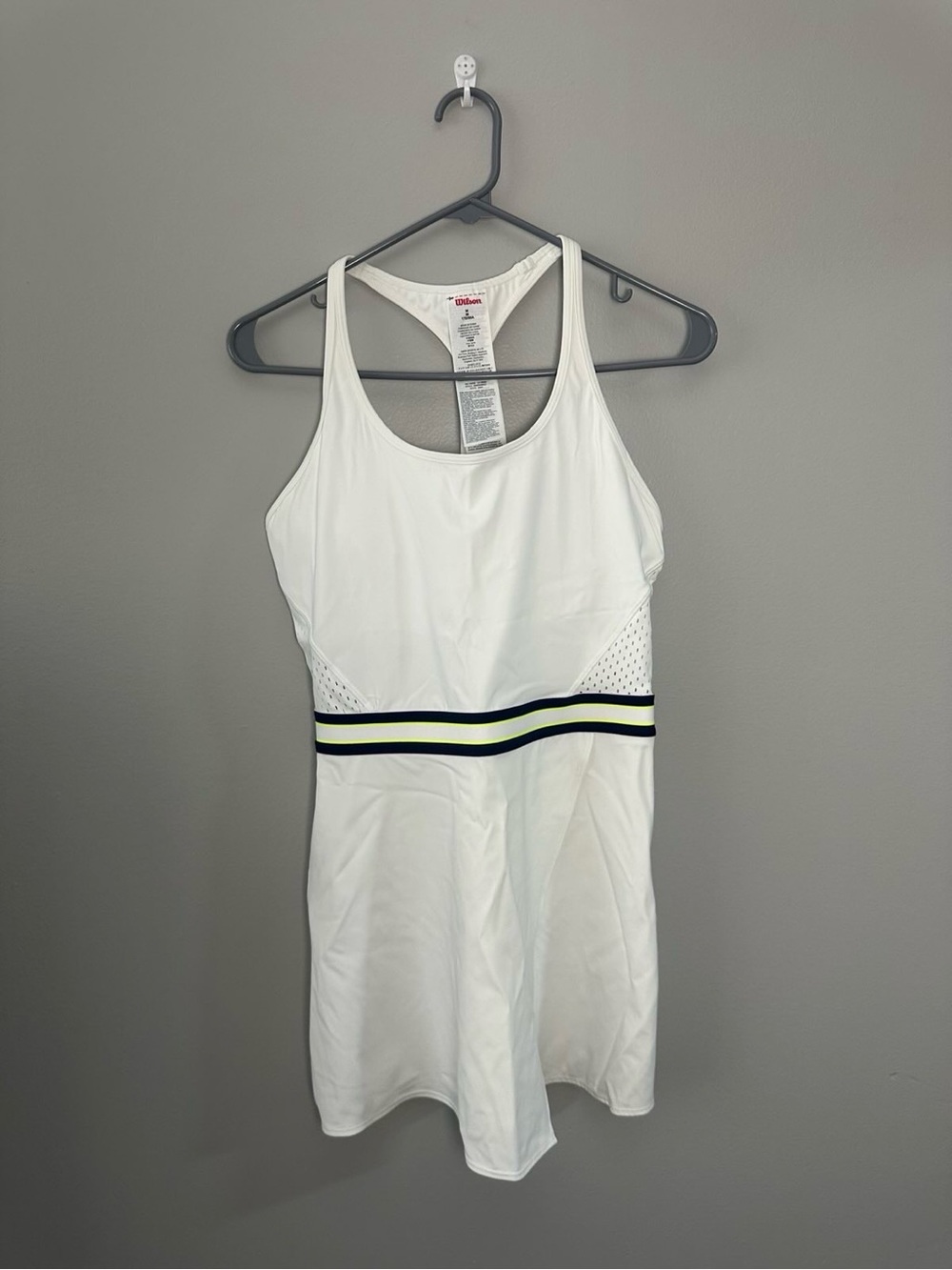 Wilson White Racerback Tennis Dress - Picture 2 of 6